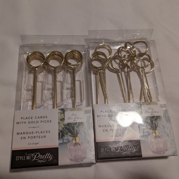 Style Me Pretty Table Number Picks (Wedding) - Picture 2 of 3